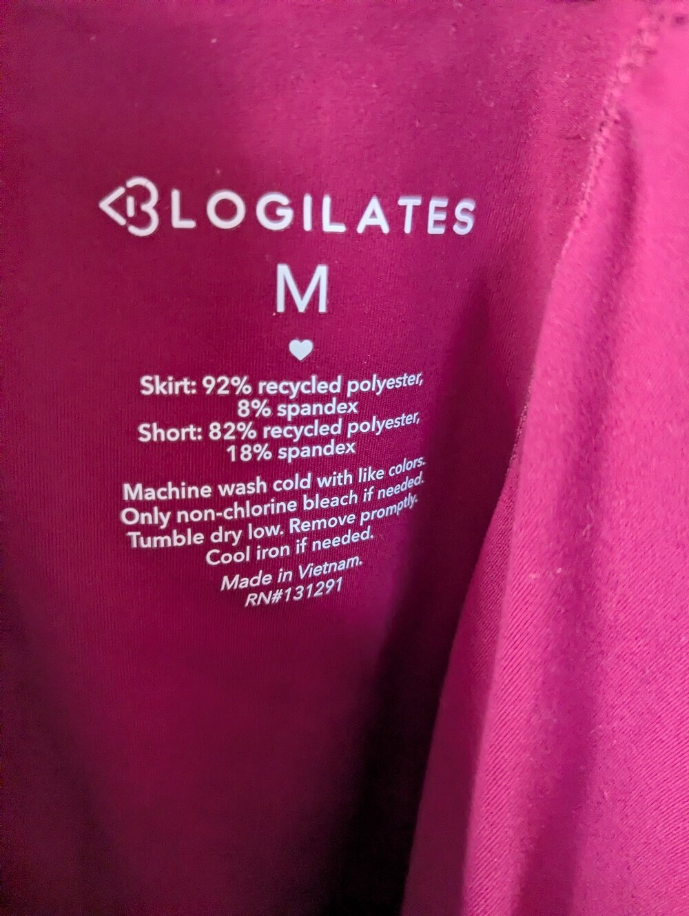 NWT Blogilates x Target Ballerina Skort Women's Size M - Picture 8 of 10